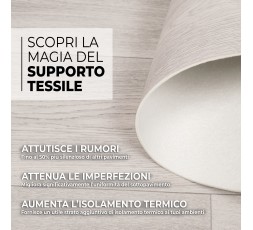 Pavimento in Vinile - Cl. 22 Residenziale moderato con supporto in tessuto - h100 cm