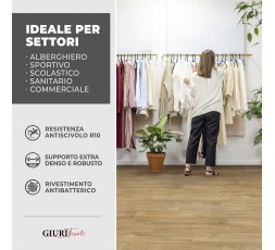 Pavimento in Vinile MAXIMA - Supporto SOLID BAC - Altezza 100 cm