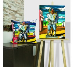 Cuscini d'Autore - Max Sauvage - Federe Cuscini per divano in velluto - 45x45 cm - Serie Limitata