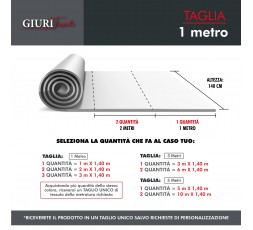 VESUVIO - Tessuto con trama 3D