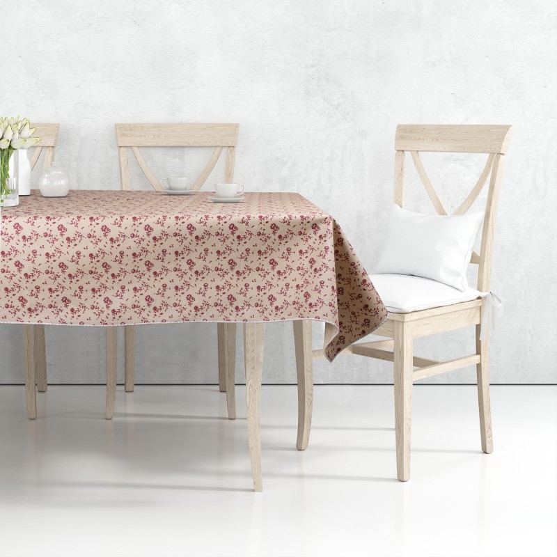 TOVAGLIA in tela CERATA - Misto Cotone, Lavabile, Bordata, Antimacchia