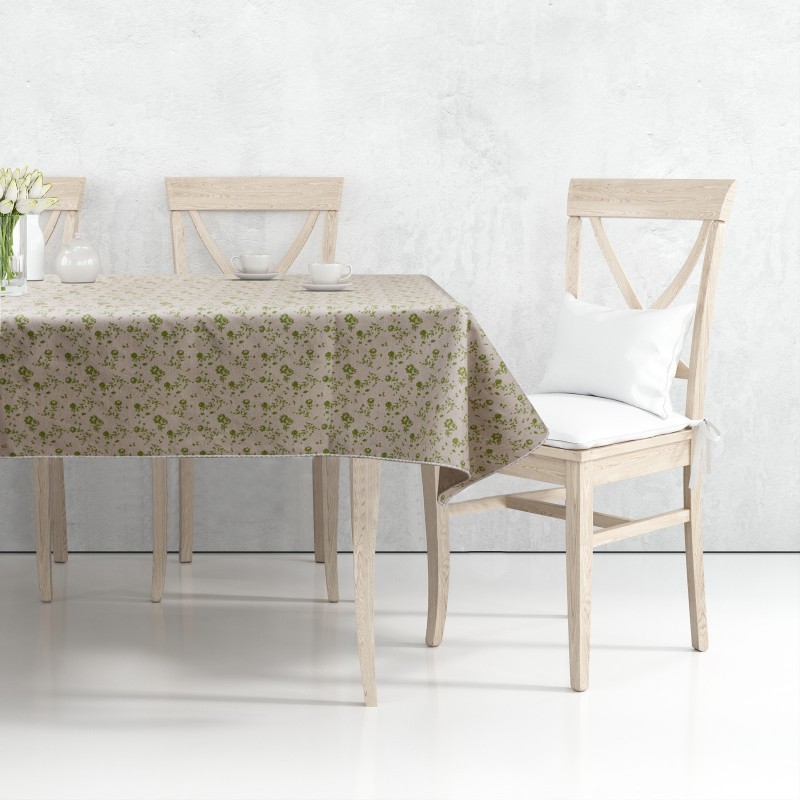 TOVAGLIA in tela CERATA - Misto Cotone, Lavabile, Bordata, Antimacchia