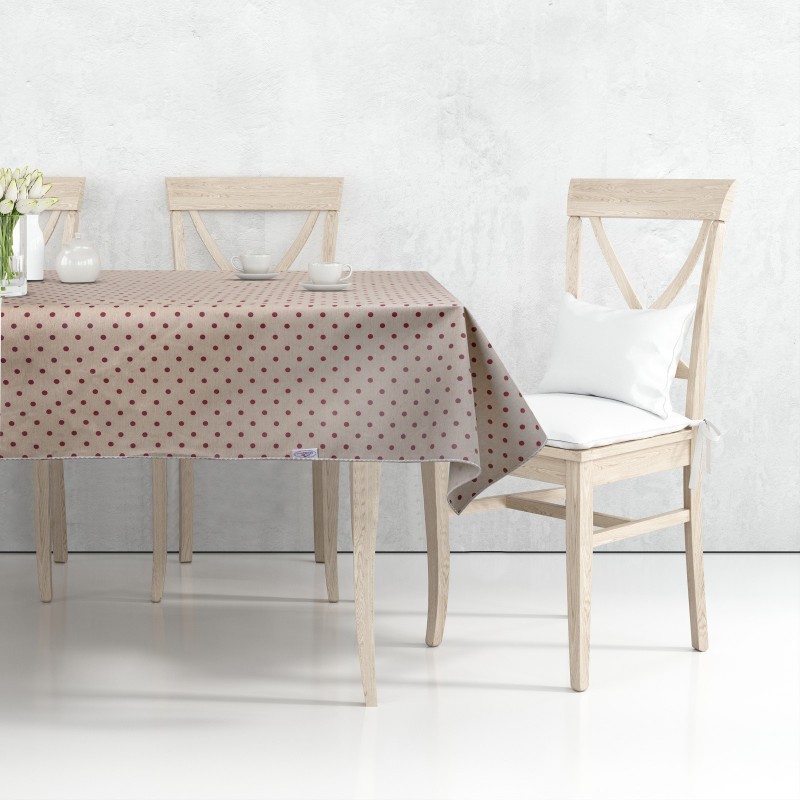 TOVAGLIA in tela CERATA - Misto Cotone, Lavabile, Bordata, Antimacchia