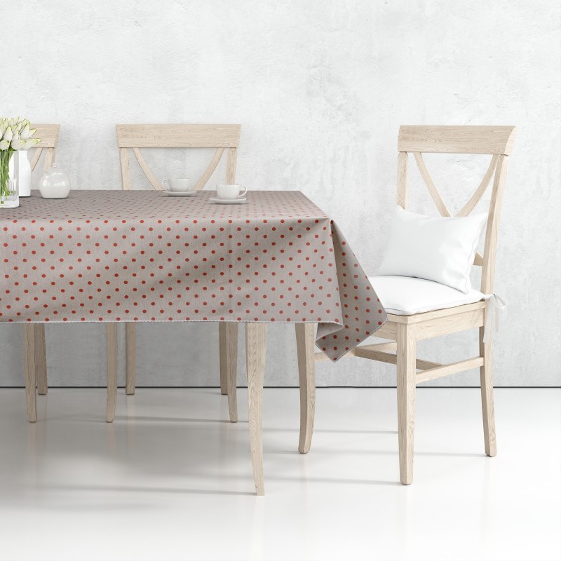 TOVAGLIA in tela CERATA - Misto Cotone, Lavabile, Bordata, Antimacchia