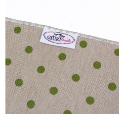 TOVAGLIA in tela CERATA - Misto Cotone, Lavabile, Bordata, Antimacchia