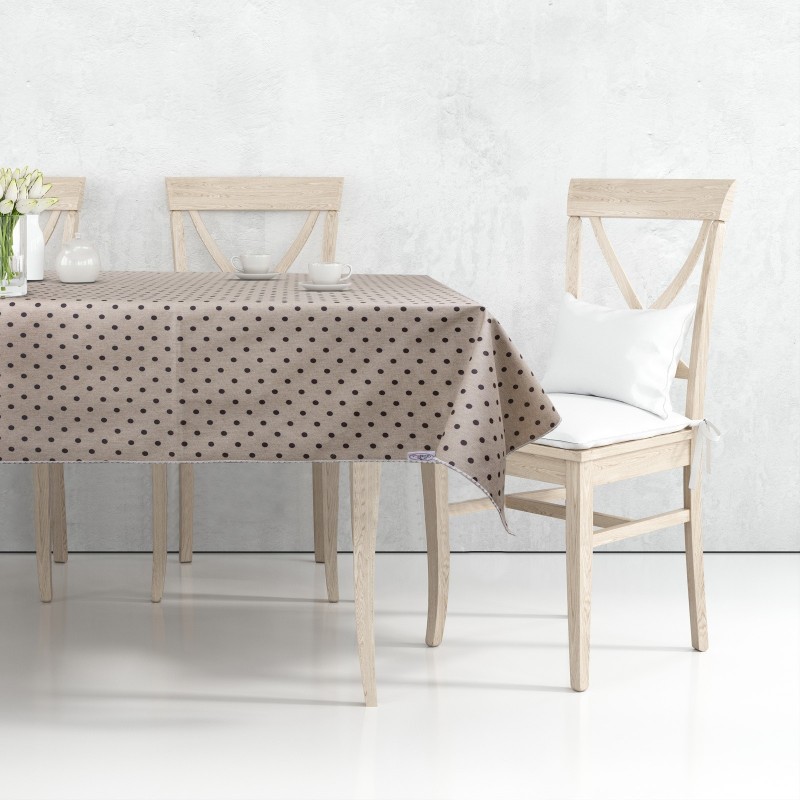 TOVAGLIA in tela CERATA - Misto Cotone, Lavabile, Bordata, Antimacchia