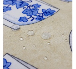 TOVAGLIA in tela CERATA - Misto Cotone, Lavabile, Bordata, Antimacchia