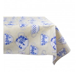 TOVAGLIA in tela CERATA - Misto Cotone, Lavabile, Bordata, Antimacchia