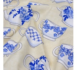 TOVAGLIA in tela CERATA - Misto Cotone, Lavabile, Bordata, Antimacchia