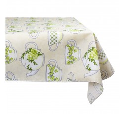 TOVAGLIA in tela CERATA - Misto Cotone, Lavabile, Bordata, Antimacchia