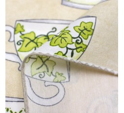 TOVAGLIA in tela CERATA - Misto Cotone, Lavabile, Bordata, Antimacchia