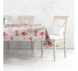 TOVAGLIA in tela CERATA - Misto Cotone, Lavabile, Bordata, Antimacchia