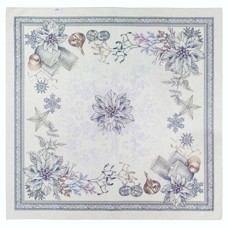 Centrotavola Natale in tessuto Gobelin con cuscini abbinati - Perfetta idea regalo natalizia