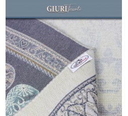 Centrotavola Natale in tessuto Gobelin con cuscini abbinati - Perfetta idea regalo natalizia