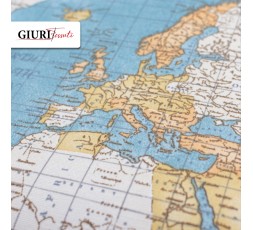 MOLLY GEO - Proteggi Tavolo Fantasia cartina geografica