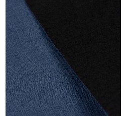 Venezia - Tessuto da tappezzeria in microfibra effetto bouclé - Colore Blu