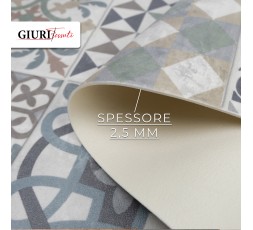 VINYL - PASSATOIA per Cucina in Vinile - Larghezza 50 cm - Tappeto Runner Lavabile e Antimacchia in PVC