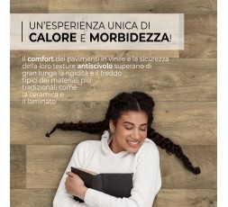 Pavimento in Vinile - Supporto in Tessuto Insonorizzante - Larghezza 100 cm