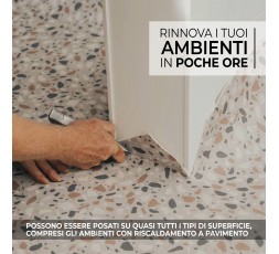 Pavimento in Vinile - Supporto in Tessuto Insonorizzante - Larghezza 100 cm