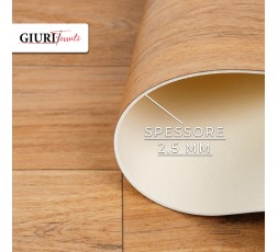 Tappeto per Cucina o Bagno Effetto Parquet - Spessore 2mm - Larghezza 50 cm