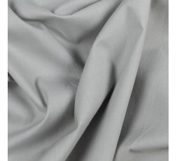 Tessuto Mussola 100% Cotone Tinta unita - Grigio