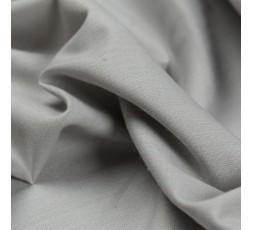 Tessuto Mussola 100% Cotone Tinta unita - Grigio