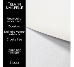 Giuri Tessuti Decò Kids - Tela in similpelle per la cameretta dei bambini o ragazzi