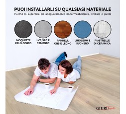 Pavimento in Vinile Prestige - Supporto in Tessuto Insonorizzante - Larghezza 200 cm