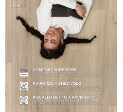 Pavimento in Vinile Prestige - Supporto in Tessuto Insonorizzante - Larghezza 200 cm