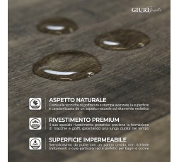 Pavimento in Vinile Prestige - Supporto in Tessuto Insonorizzante - Larghezza 200 cm