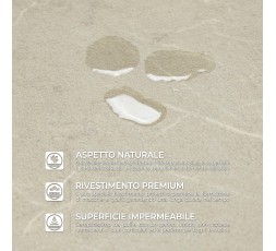 Pavimento in Vinile Prestige - Supporto in Tessuto Insonorizzante - Larghezza 200 cm