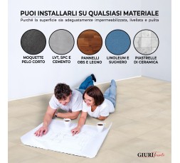 Pavimento in Vinile Prestige - Supporto in Tessuto Insonorizzante - Larghezza 200 cm