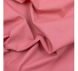 Tessuto Mussola 100% Cotone Tinta unita - Rosa Antico