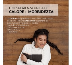 Pavimento in Vinile - Supporto in Schiuma ad alta resilienza - Larghezza 100 cm