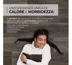 Pavimento in Vinile - Supporto in Schiuma ad alta resilienza - Larghezza 100 cm