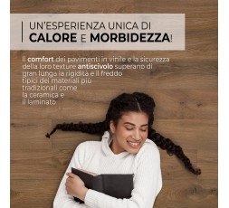 Pavimento in Vinile - Supporto in Schiuma ad alta resilienza - Larghezza 100 cm