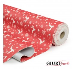 Molly Christmas, il proteggi tavolo di Natale con renne e fiocchi di neve