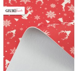 Molly Christmas, il proteggi tavolo di Natale con renne e fiocchi di neve