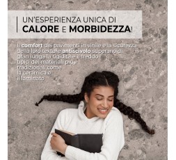 Pavimento in Vinile - Supporto in Tessuto Insonorizzante - Larghezza 100 cm