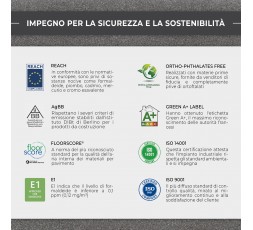 VINYL 60 - PASSATOIA per Cucina in Vinile - Larghezza 60 cm - Tappeto Runner Lavabile e Antimacchia in PVC