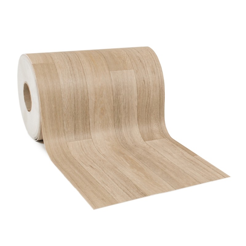 WOODYL - PASSATOIA per Cucina in Vinile - Larghezza 50 cm - Tappeto Runner Lavabile in PVC Effetto Legno Parquet