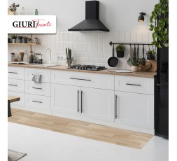 WOODYL - PASSATOIA per Cucina in Vinile - Larghezza 50 cm - Tappeto Runner Lavabile in PVC Effetto Legno Parquet