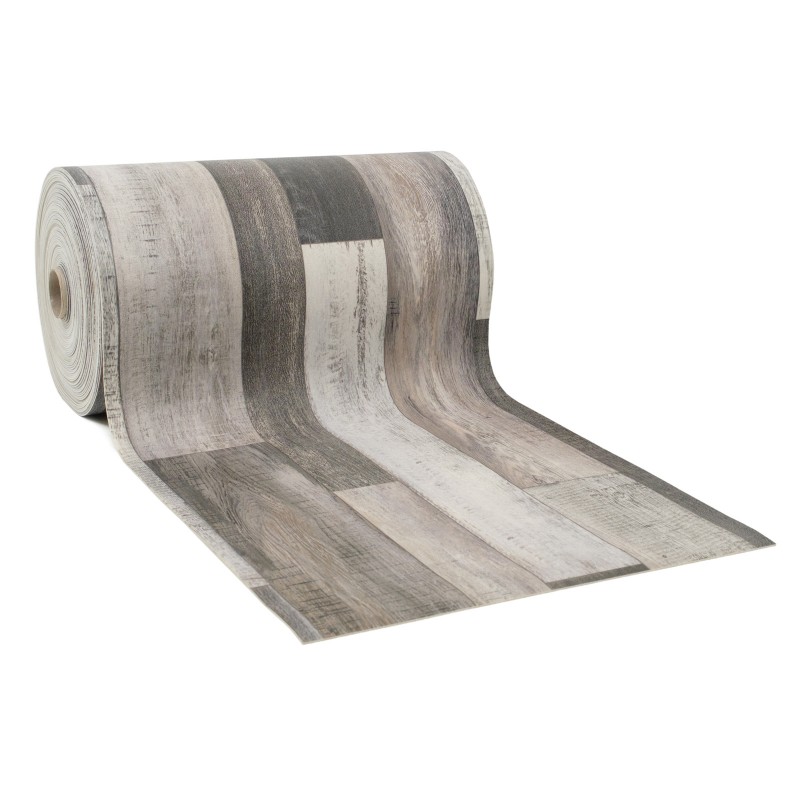 WOODYL - PASSATOIA per Cucina in Vinile - Larghezza 50 cm - Tappeto Runner Lavabile in PVC Effetto Legno Parquet