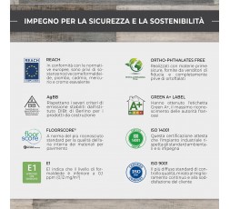 WOODYL - PASSATOIA per Cucina in Vinile - Larghezza 50 cm - Tappeto Runner Lavabile in PVC Effetto Legno Parquet