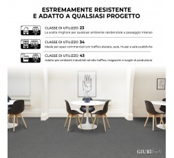 Pavimento in Vinile MAXIMA - Supporto SOLID BAC - Altezza 100 cm