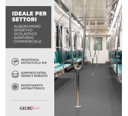 Pavimento in Vinile MAXIMA - Supporto SOLID BAC - Altezza 100 cm