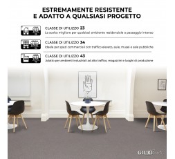 Pavimento in Vinile MAXIMA - Supporto SOLID BAC - Altezza 100 cm