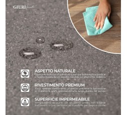 Pavimento in Vinile MAXIMA - Supporto SOLID BAC - Altezza 100 cm