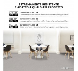 Pavimento in Vinile MAXIMA - Supporto SOLID BAC - Altezza 100 cm