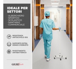 Pavimento in Vinile MAXIMA - Supporto SOLID BAC - Altezza 100 cm